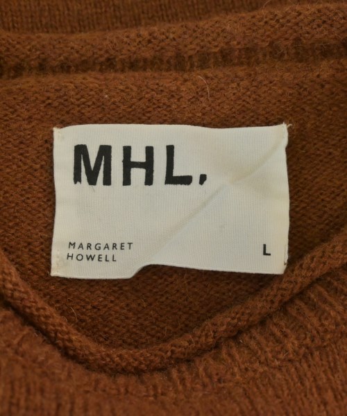 MHL.（エムエイチエル）ニット・セーター 茶 サイズ:L メンズ/2200664581046