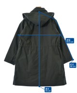 MHL.（エムエイチエル）モッズコート 黒 サイズ:2(M位) レディース/2200655681014