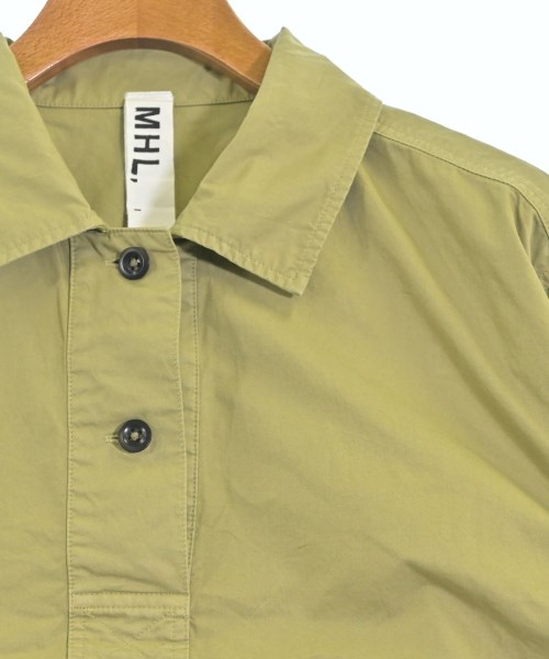 MHL.（エムエイチエル）カジュアルシャツ カーキ サイズ:1(S位) レディース/2200664892029