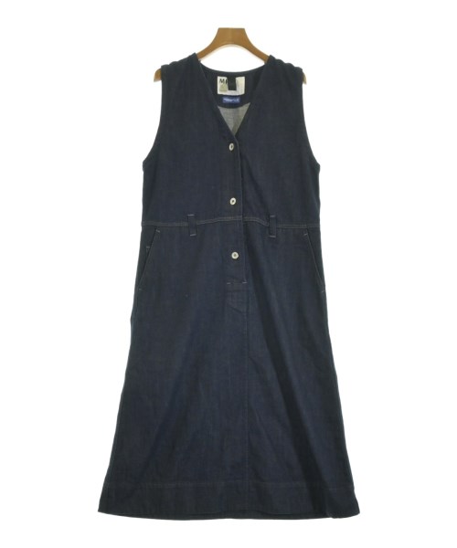 MHL.(エムエイチエル)ワンピース 紺 サイズ:36(S位)/2200660631035