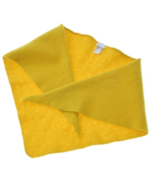 MHL.(エムエイチエル)マフラー 黄 サイズ:F/2200662839125