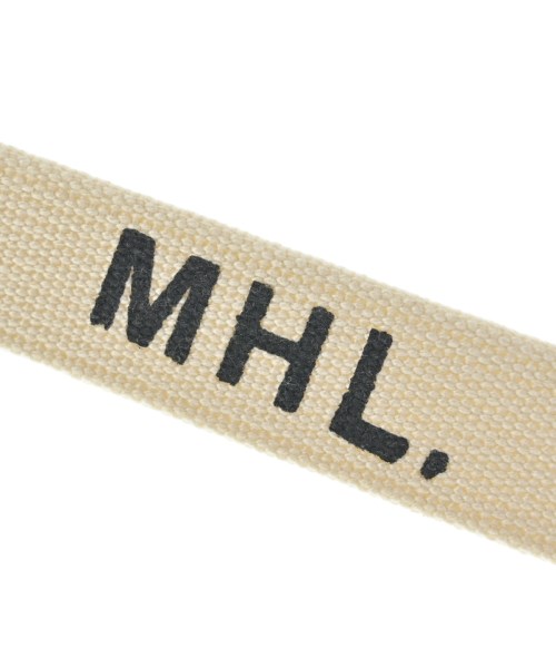 MHL.（エムエイチエル）ベルト 白 サイズ:- レディース/2200662839132