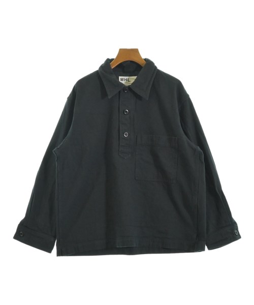 MHL.(エムエイチエル)カジュアルシャツ 黒 サイズ:M/2200667387355