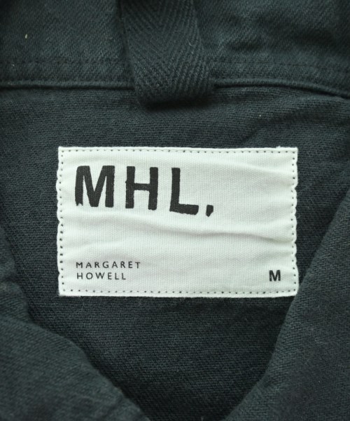 MHL.（エムエイチエル）カジュアルシャツ 黒 サイズ:M メンズ/2200667387355