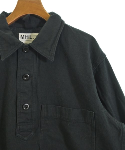 MHL.（エムエイチエル）カジュアルシャツ 黒 サイズ:M メンズ/2200667387355