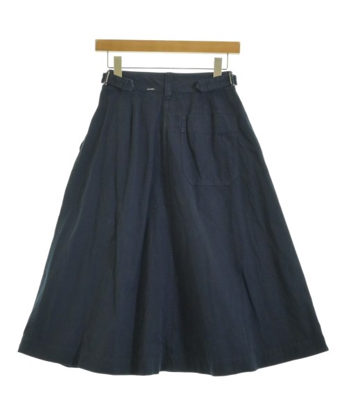 MHL.（エムエイチエル）ロング・マキシ丈スカート 紺 サイズ:1(S位) レディース/2200670200016