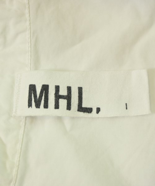 MHL.（エムエイチエル）カジュアルシャツ 白 サイズ:1(S位) レディース/2200670761029