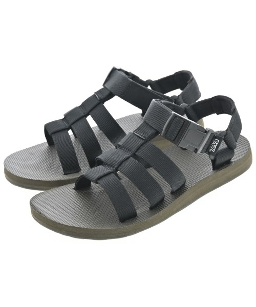 MHL.(エムエイチエル)サンダル 黒 サイズ:23cm/2200671036010