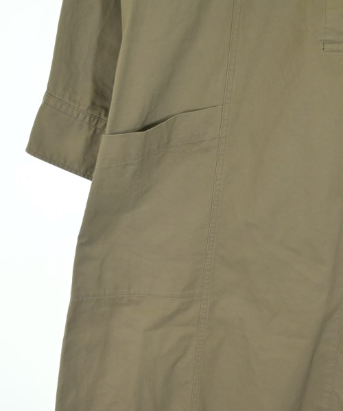 MHL.（エムエイチエル）シャツワンピース カーキ サイズ:2(M位) レディース/2200671674038
