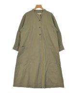 MHL.（エムエイチエル）シャツワンピース カーキ サイズ:2(M位) レディース/2200671674038