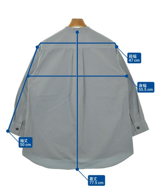 MHL.（エムエイチエル）カジュアルシャツ グレー サイズ:1(S位) メンズ/2200671674076