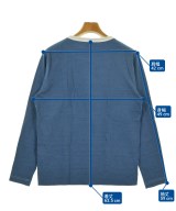 MHL.（エムエイチエル）Tシャツ・カットソー 青 サイズ:M メンズ/2200723486282