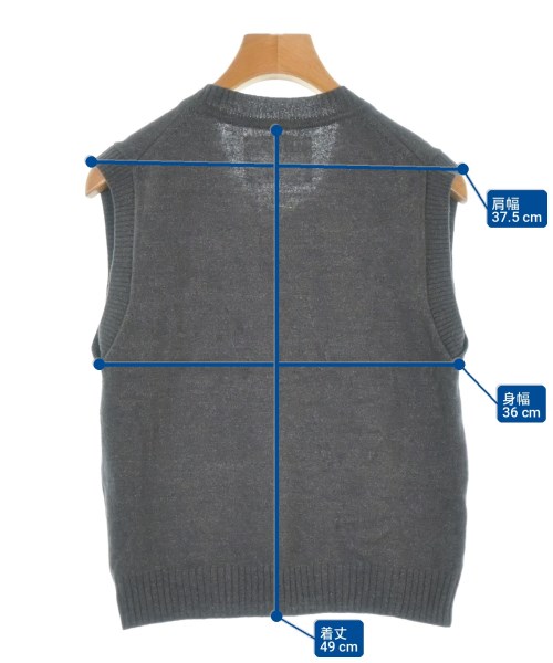 MHL.（エムエイチエル）ベスト/ノースリーブ グレー サイズ:2(M位) レディース/2200723569145