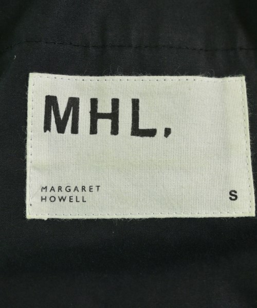MHL.（エムエイチエル）ステンカラーコート 黒 サイズ:S メンズ/2200725405236