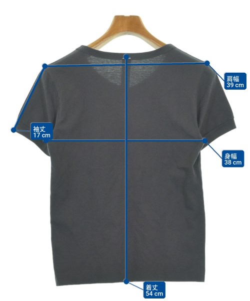 MHL.（エムエイチエル）Tシャツ・カットソー グレー サイズ:1(S位) レディース/2200737119015
