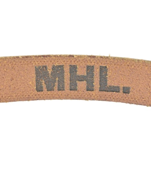 MHL.（エムエイチエル）ベルト 黒 サイズ:- レディース/2200715651087