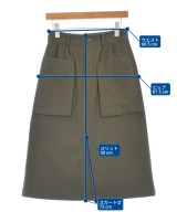 MHL.（エムエイチエル）ロング・マキシ丈スカート カーキ サイズ:2(M位) レディース/2200720137101