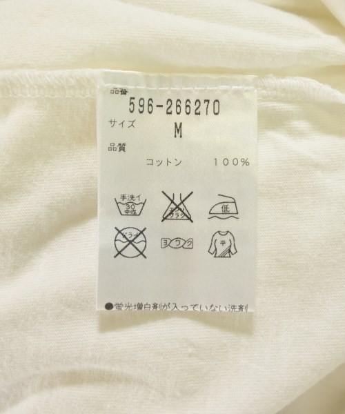 MHL.（エムエイチエル）Tシャツ・カットソー 白 サイズ:M メンズ/2200719735158