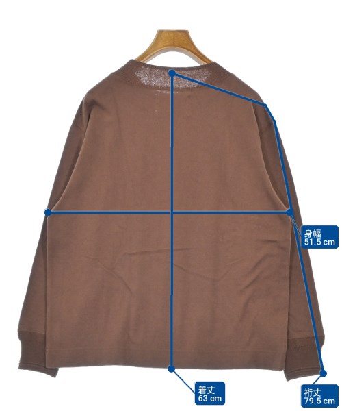 MHL.（エムエイチエル）Tシャツ・カットソー 茶 サイズ:2(M位) レディース/2200716842712