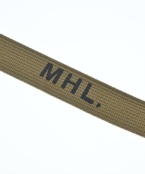 MHL.（エムエイチエル）ベルト ベージュ サイズ:- メンズ/2200724153060