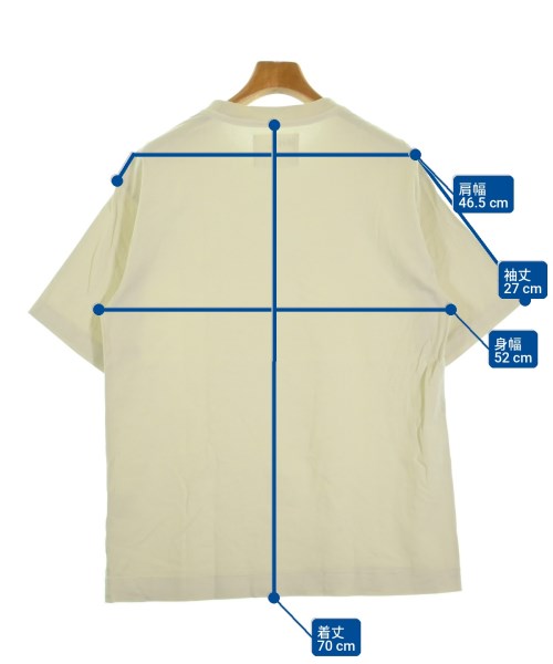 MHL.（エムエイチエル）Tシャツ・カットソー 白 サイズ:L メンズ/2200721974309