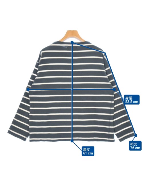MHL.（エムエイチエル）Tシャツ・カットソー 紺 サイズ:2(M位) レディース/2200682284042
