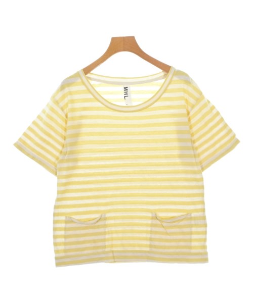 MHL.(エムエイチエル)Tシャツ・カットソー 黄 サイズ:2(M位)/2200682314022
