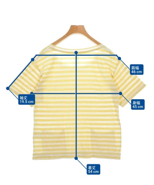 MHL.（エムエイチエル）Tシャツ・カットソー 黄 サイズ:2(M位) レディース/2200682314022