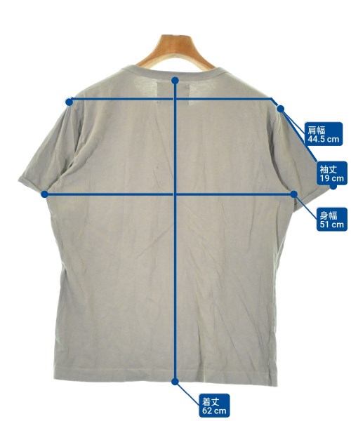 MHL.（エムエイチエル）Tシャツ・カットソー グレー サイズ:L メンズ/2200682961233