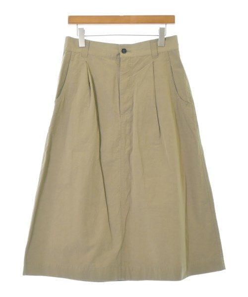 MHL.(エムエイチエル)ロング・マキシ丈スカート カーキ サイズ:3(L位)/2200674770126