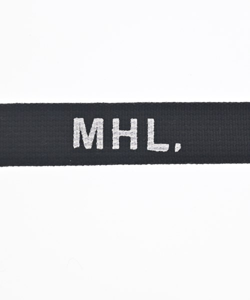 MHL.（エムエイチエル）ベルト 黒 サイズ:- レディース/2200683534016