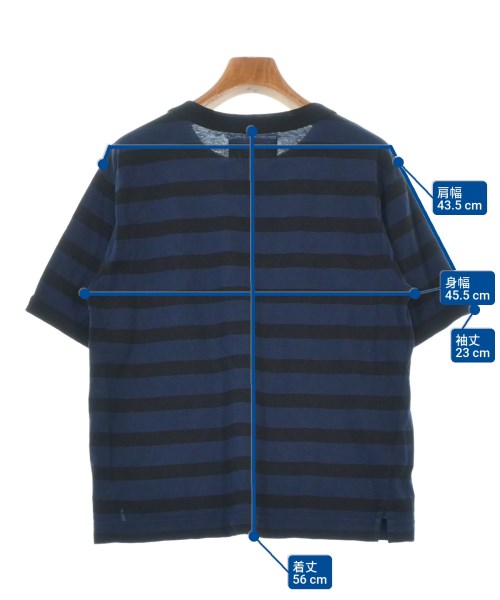 MHL.（エムエイチエル）Tシャツ・カットソー 紺 サイズ:2(M位) レディース/2200684938028