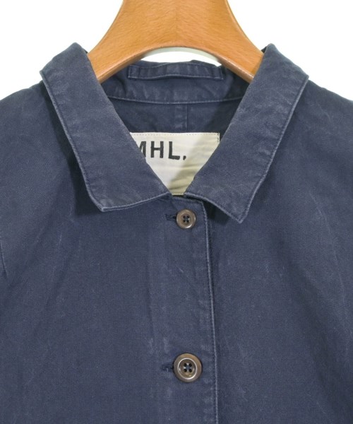 MHL.（エムエイチエル）シャツワンピース 紺 サイズ:2(M位) レディース/2200686224013