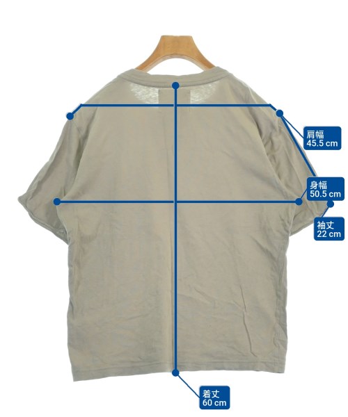 MHL.（エムエイチエル）Tシャツ・カットソー カーキ サイズ:M メンズ/2200684893037
