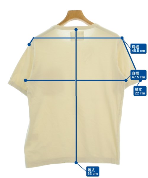 MHL.（エムエイチエル）Tシャツ・カットソー ベージュ サイズ:M メンズ/2200678683071