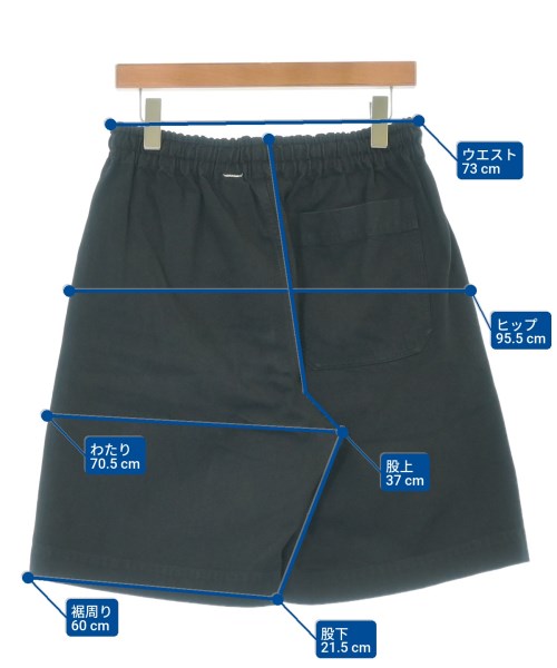 MHL.（エムエイチエル）ショートパンツ 黒 サイズ:2(M位) メンズ/2200682568074
