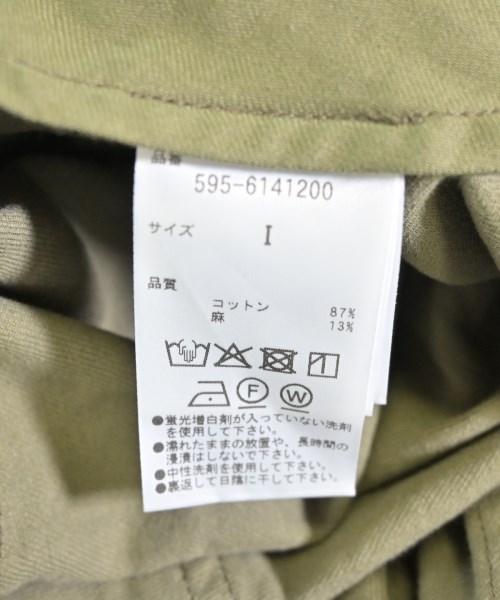 MHL.（エムエイチエル）その他 カーキ サイズ:1(S位) レディース/2200689544026
