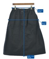 MHL.（エムエイチエル）ロング・マキシ丈スカート 黒 サイズ:3(L位) レディース/2200689441042