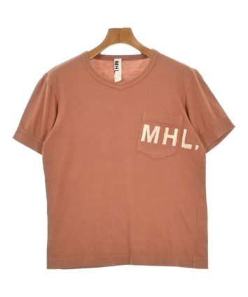 MHL.（エムエイチエル）Tシャツ・カットソー 茶 サイズ:S メンズ