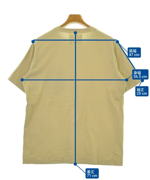 MHL.（エムエイチエル）Tシャツ・カットソー ベージュ サイズ:L メンズ/2200686576099