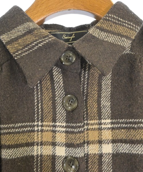 Swingle（スウィングル）ワンピース 茶 サイズ:S レディース/2200629427037