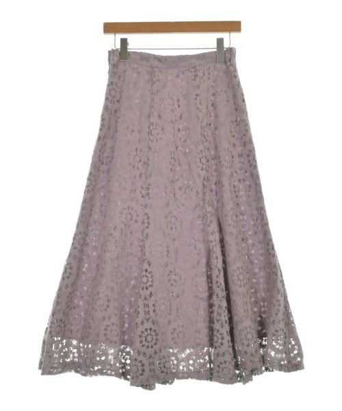 Swingle（スウィングル）ロング・マキシ丈スカート 紫 サイズ:M レディース/2200634151026