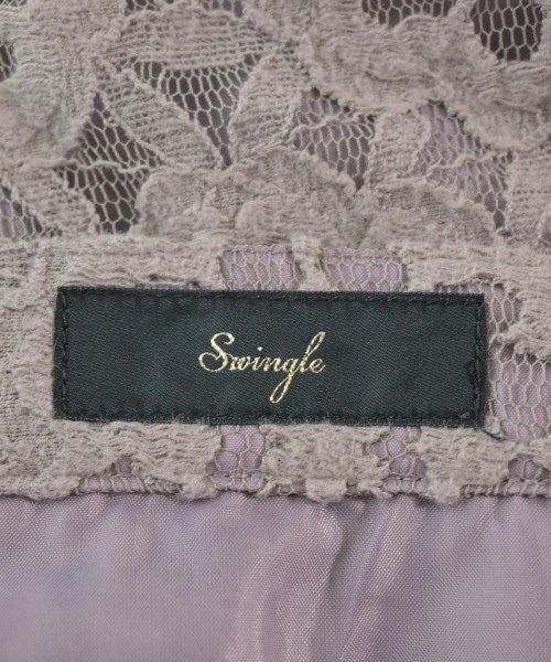 Swingle（スウィングル）ロング・マキシ丈スカート 紫 サイズ:M レディース/2200634151026