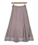 Swingle（スウィングル）ロング・マキシ丈スカート 紫 サイズ:M レディース/2200634151026