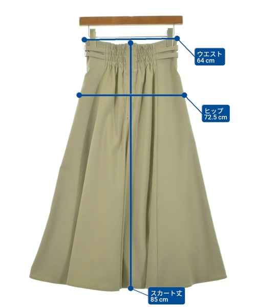 Swingle（スウィングル）ロング・マキシ丈スカート 緑 サイズ:S レディース/2200607076141