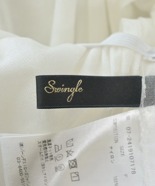 Swingle（スウィングル）ベスト 白 サイズ:F レディース/2200667848085