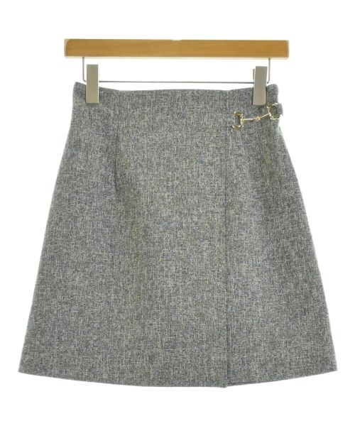 Swingle(スウィングル)ミニスカート グレー サイズ:M/2200668580144