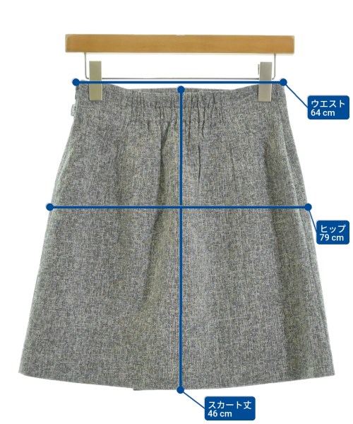 Swingle（スウィングル）ミニスカート グレー サイズ:M レディース/2200668580144