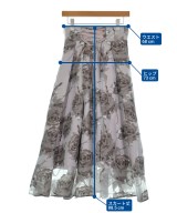 Swingle（スウィングル）ロング・マキシ丈スカート 紫 サイズ:F レディース/2200674858046