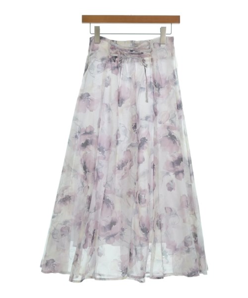 Swingle（スウィングル）ロング・マキシ丈スカート ピンク サイズ:F レディース/2200674858053